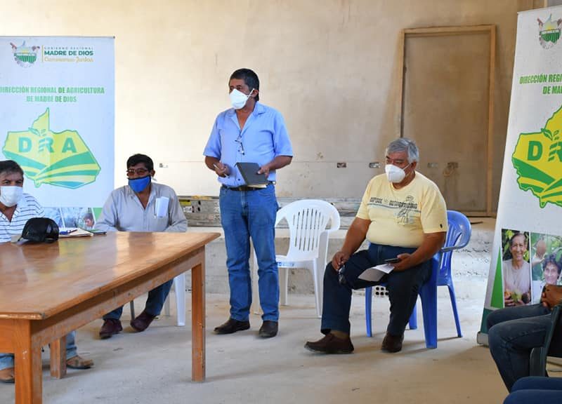DRA COORDINA ACCIONES CON GANADEROS DE MADRE DE DIOS, PARA APOYARLOS CON ASESORAMIENTO TECNICO Y LOGÍSTICA.
