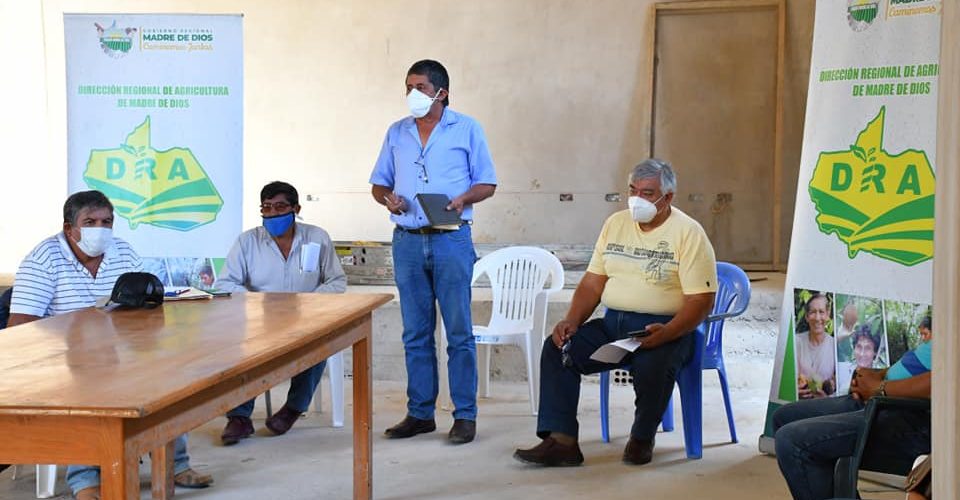 DRA COORDINA ACCIONES CON GANADEROS DE MADRE DE DIOS, PARA APOYARLOS CON ASESORAMIENTO TECNICO Y LOGÍSTICA.