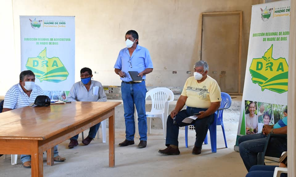 DRA COORDINA ACCIONES CON GANADEROS DE MADRE DE DIOS, PARA APOYARLOS CON ASESORAMIENTO TECNICO Y LOGÍSTICA.