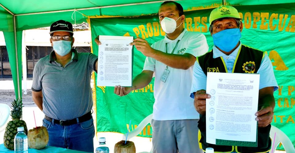 GOREMAD, DRA Y MEPA SUSCRIBEN CONVENIO INTERINSTITUCIONAL DE APOYO AL SECTOR AGRARIO PARA LA VENTA DE SUS PRODUCTOS EN MEJORES CONDICIONES.