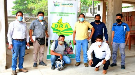 DIRECCIÓN REGIONAL DE AGRICULTURA GESTIONA APOYO DE SIETE ESPECIALISTAS AGRARIOS PARA ASISTENCIA TÉCNICA A LOS AGRICULTORES DE MADRE DE DIOS.