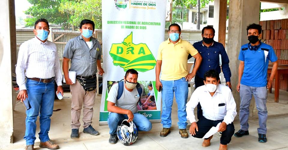 DIRECCIÓN REGIONAL DE AGRICULTURA GESTIONA APOYO DE SIETE ESPECIALISTAS AGRARIOS PARA ASISTENCIA TÉCNICA A LOS AGRICULTORES DE MADRE DE DIOS.