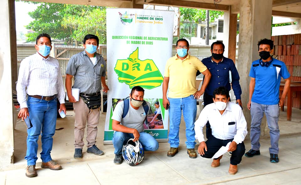 DIRECCIÓN REGIONAL DE AGRICULTURA GESTIONA APOYO DE SIETE ESPECIALISTAS AGRARIOS PARA ASISTENCIA TÉCNICA A LOS AGRICULTORES DE MADRE DE DIOS.