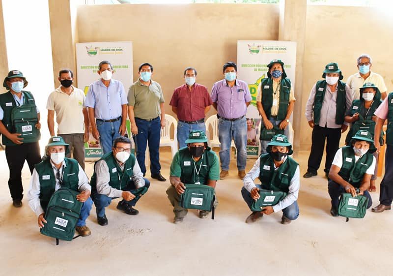 DIRECCIÓN DE AGRICULTURA ENTREGO KITS DE INDUMENTARIA A LOS AGRICULTORES CALIFICADOS, ENCARGADOS DE RECOGER INFORMACIÓN AGRARIA EN CAMPO