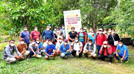 CAPACITACIÓN A AGRICULTORES DE LA COMUNIDAD DE INFIERNO EN MANEJO DE CULTIVO DE CACAO.