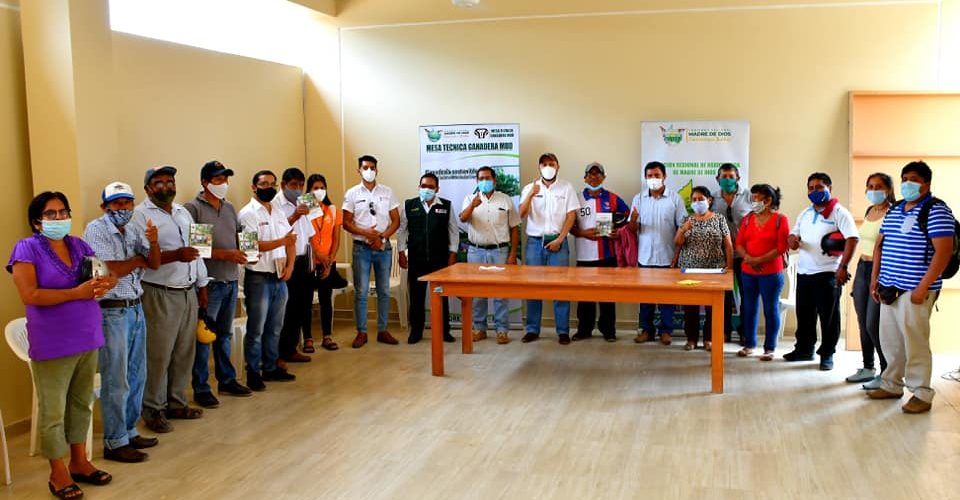 GOREMAD BUSCA FORTALECER LA ACTIVIDAD GANADERA.