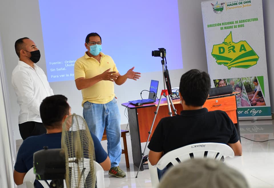ARTICULAN ESFUERZOS PARA EL BUEN MANEJO DE PLATAFORMA DIGITAL DE ÁREAS SÚPER PUESTAS EN LA REGIÓN DE MADRE DE DIOS.