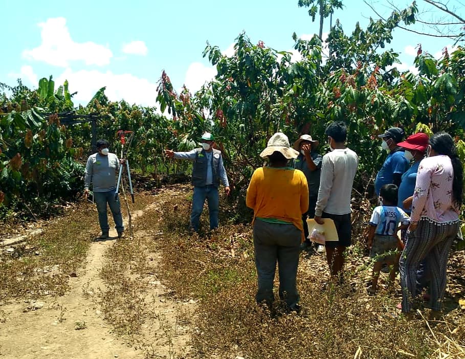 CAPACITACIÓN A LOS AGRICULTORES PARA MANEJO CULTIVO DEL CACAO.