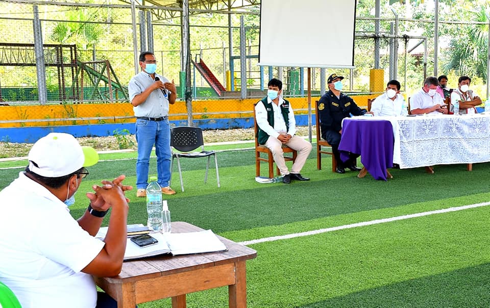 DIRECCIÓN DE AGRICULTURA INFORMÓ DEL TRABAJO QUE REALIZA A FAVOR DE AGRICULTORES DEL DISTRITO DE HUEPETUHE.