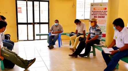 GOBIERNO REGIONAL DE MADRE DE DIOS ARTICULA ALIANZAS CON COOPERATIVAS Y ASOCIACIONES CACAOTEROS.