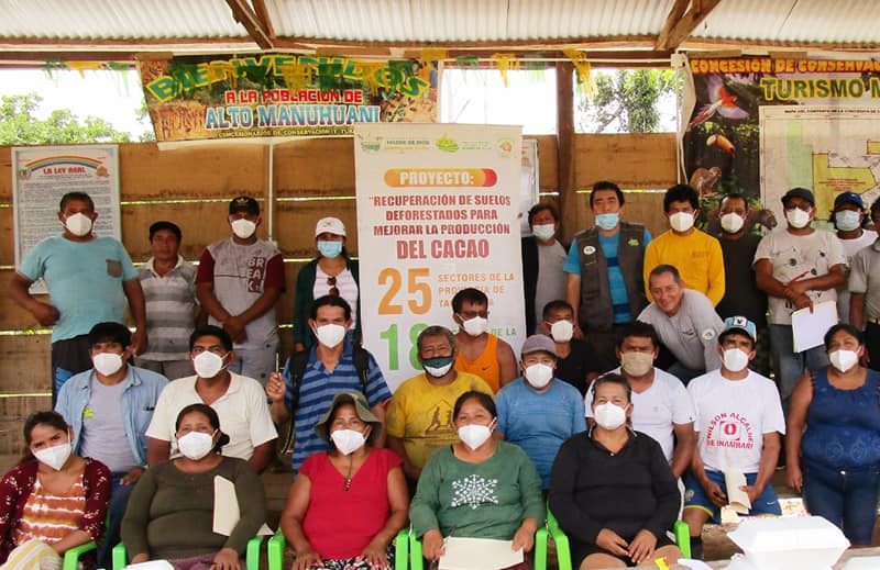 |FORTALECIMIENTO DE CAPACIDADES EN MANEJO DE SUELOS PARA AGRICULTORES DEL SECTOR MANUANI DEL DISTRITO DE INAMBARI.