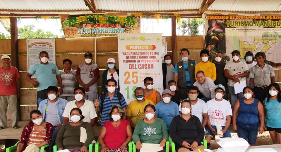 |FORTALECIMIENTO DE CAPACIDADES EN MANEJO DE SUELOS PARA AGRICULTORES DEL SECTOR MANUANI DEL DISTRITO DE INAMBARI.
