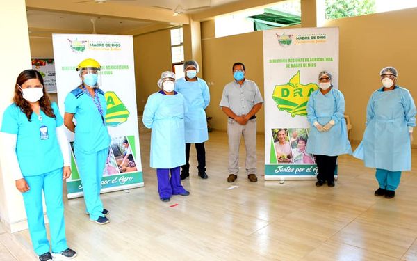 GOREMAD INTENSIFICA ACCIONES DE PREVENCIÓN Y ENTREGA DE IVERMECTINA AL PERSONAL DE PRIMERA LÍNEA.