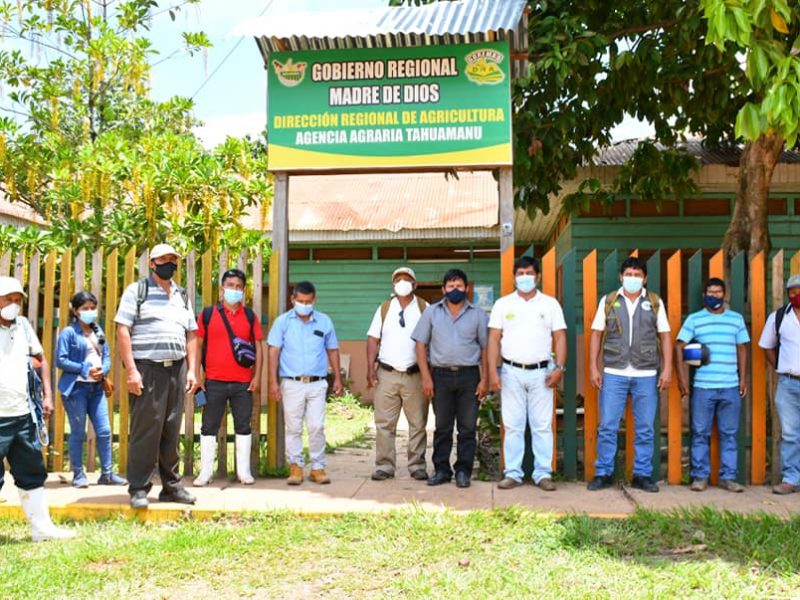 DRA CONTINÚA IMPULSANDO VIVEROS VOLANTES PARA BENECIARIOS DEL PROYECTO CACAO EN EL DISTRITO DE IBERIA.