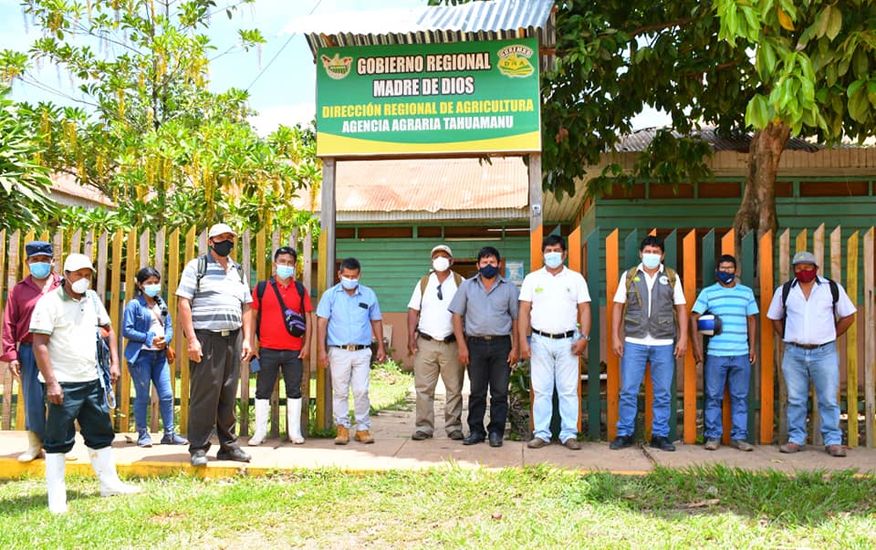 DRA CONTINÚA IMPULSANDO VIVEROS VOLANTES PARA BENECIARIOS DEL PROYECTO CACAO EN EL DISTRITO DE IBERIA.