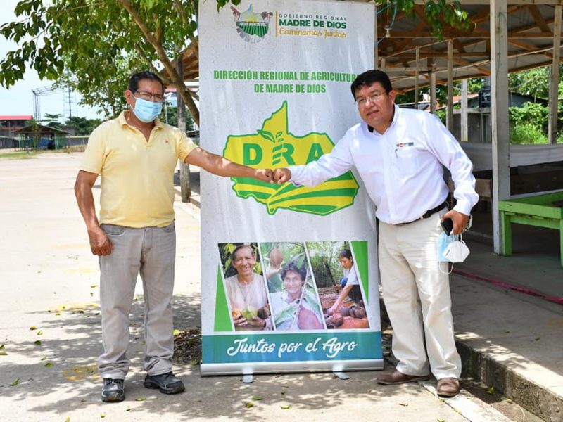 GOREMAD DRA Y AGRORURAL ARTICULAN ESFUERZOS PARA MEJORAR LA ATENCIÓN DE LOS HOMBRES DEL CAMPO DE MADRE DE DIOS.