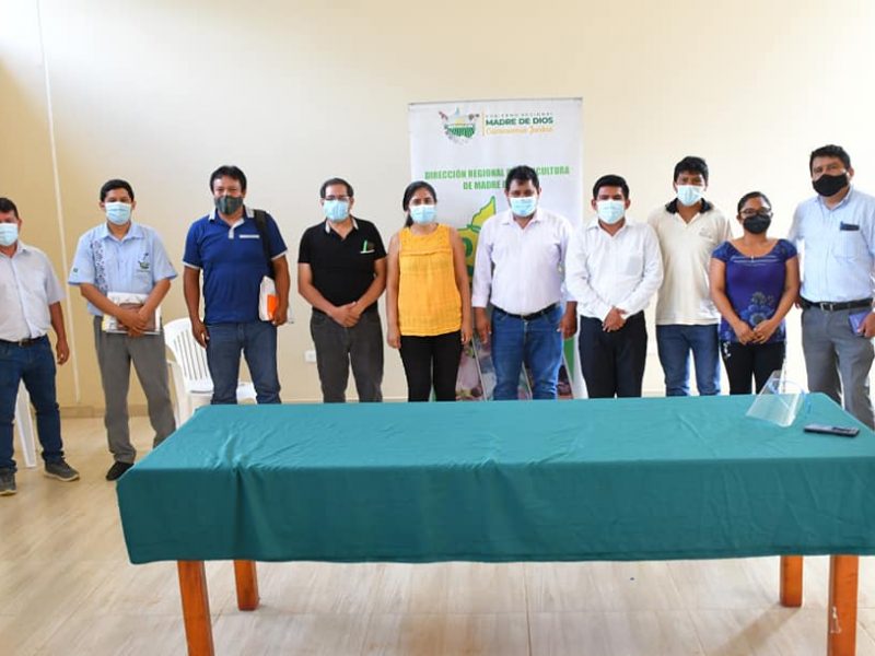 Goremad a través de la Dra, busca caminos para resolver problema territorial en CP Puente Inambari.