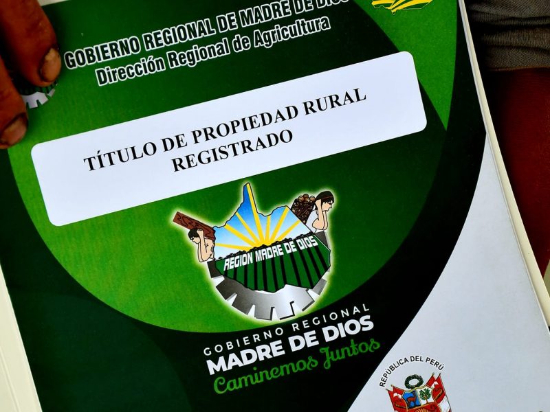 GOREMAD, FORMALMENTE INICIA MAÑANA EL PIP “MEJORAMIENTO DE CAPACIDADES TÉCNICO OPERATIVO PARA SANEAMIENTO FÍSICO LEGAL DE PROPIEDAD RURAL” EN MANU Y TAHUAMANU.