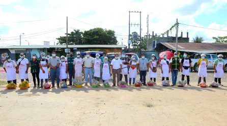 MEPA CON MOTIVO DE SU ANIVERSARIO PREMIÓ CON CANASTAS A PÚBLICO QUE ASISTE A CAMPO FERIAL