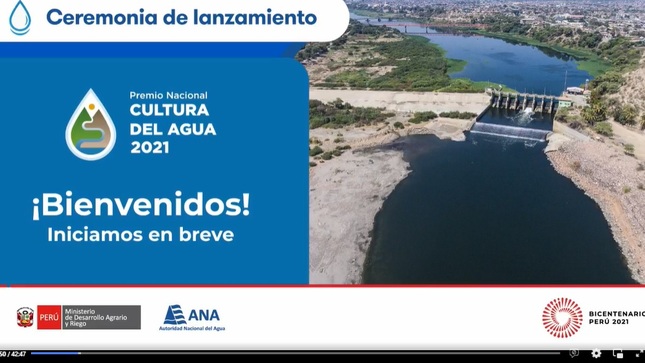 QUINTA EDICION 2021 DEL PREMIO NACIONAL CULTURA DE AGUA