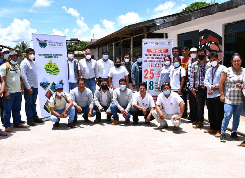 DRA SOSTUVO ENCUENTRO CON TÉCNICO EXTENSIONISTAS DEL PROYECTO CACAO, PARA CUMPLIR METAS FÍSICA FINANCIERA 2022.
