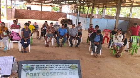 PRODUCTORES RECIBEN NUEVOS MÉTODOS DE CAPACITACIÓN EN POST COSECHA Y GESTIÓN COMERCIAL DE MAÍZ AMARILLO DURO