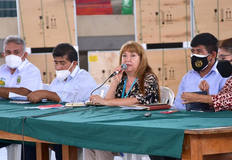 La gerenta general del Goremad, Eco.Flor de María Cano, hizo hincapié, ante decenas de agricultores de la región, que la gestión del gobernador (e) Enoki tiene como una de sus prioridades mejorar la situación de este sector.