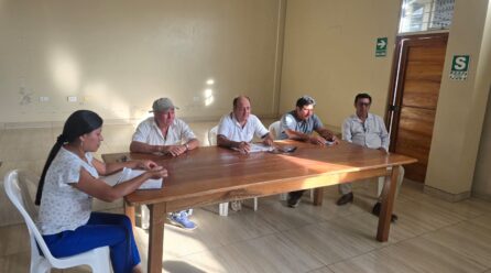 LA DIRECCION REGIONAL DE DESARROLLO AGROPECURIO Y RIEGO  SOSTUVO REUNION CON EL MEPA