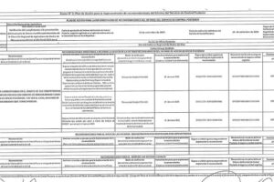 ANEXO 02:PLAN DE ACCION  PARA LA IMPLEMENTACION DE RECOMENDACIONES DEL INFORME   DEL SERVICIO DE CONTROL POSTERIOR
